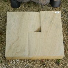 20203 Liegestein Teakwood Form P25 50x40x20-10cm