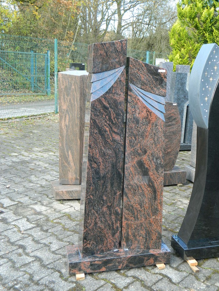 0805 Oberteil Kastania Poliert Form 27 18 25x16x130cm 25x16x120cm 65x20x8cm